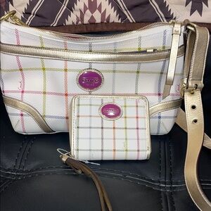 Coach Multicolor Plaid Women's Bag